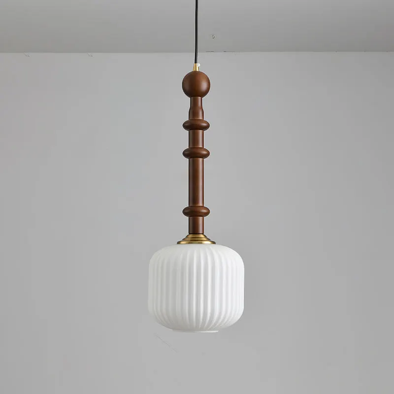 Edison Wood Pendant Light