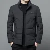 Loose casual men's warm down jacket