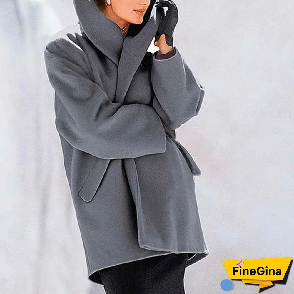 New Warm Women Fashion Multi-Color Shawl Collar Coat Jacket Casual Fleece Coat Down Jacket