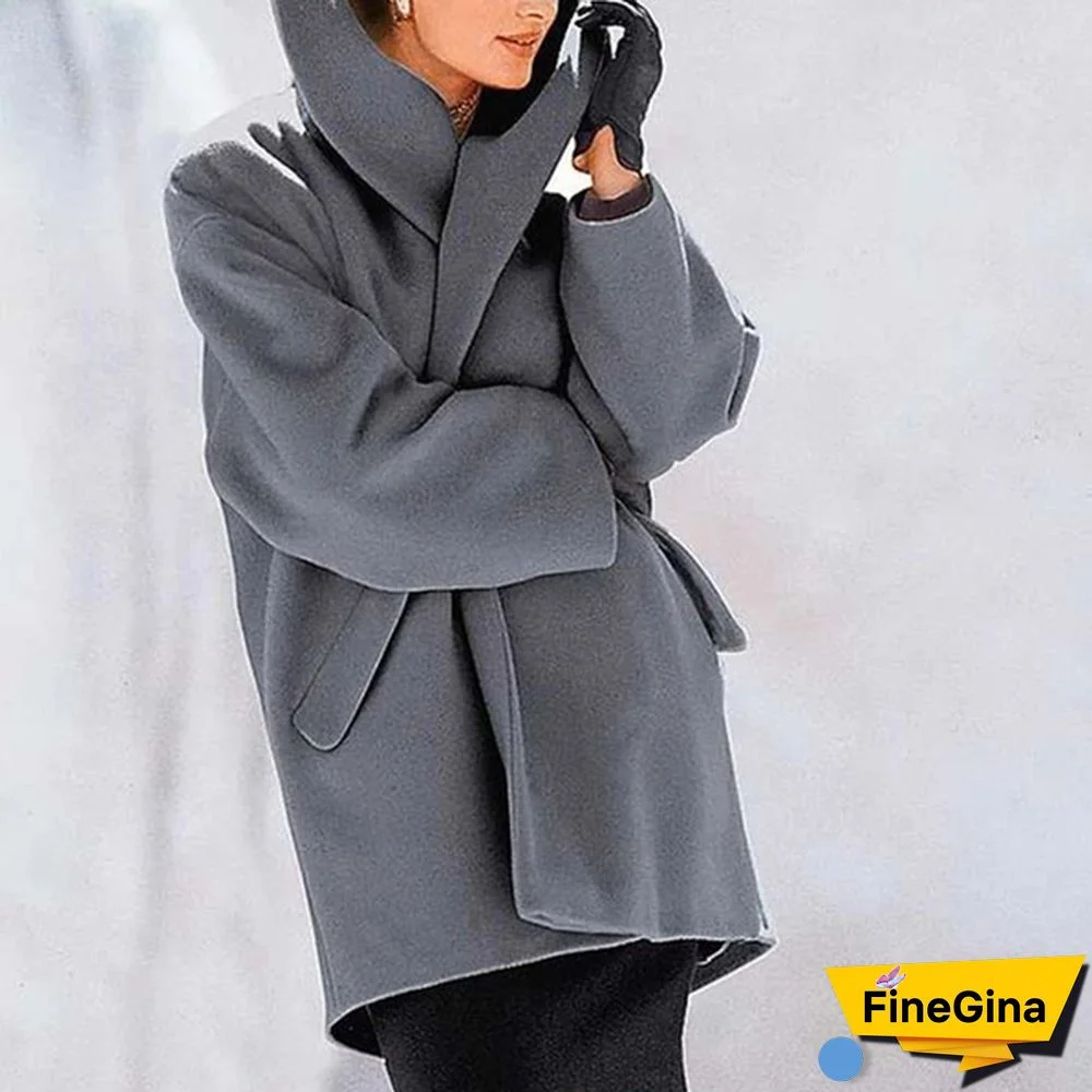 New Warm Women Fashion Multi-Color Shawl Collar Coat Jacket Casual Fleece Coat Down Jacket