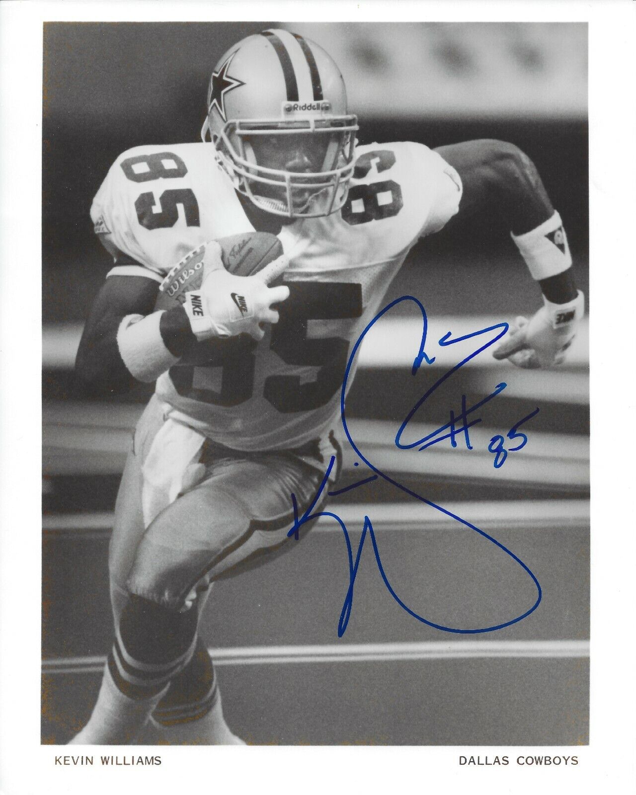 Kevin Williams Autographed 8x10 Dallas CowboysA432