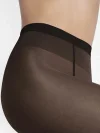 Semisheer Warm Plush Lined Elastic Tights Leggings