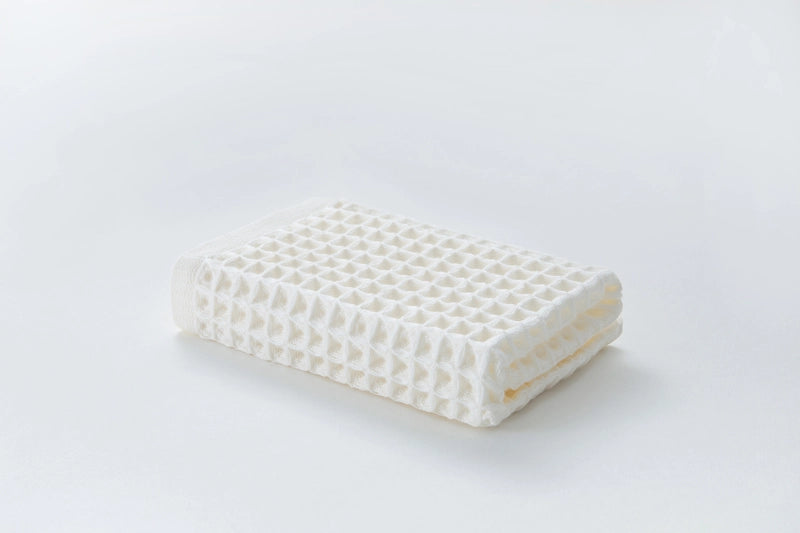 Cotton Love Pure Cotton Waffle Square Towel 40 Strands Waffle Square Towel Bath Towel Plain Square Towel