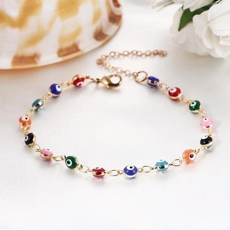Vintage Style Geometric Alloy No Inlaid Anklet4