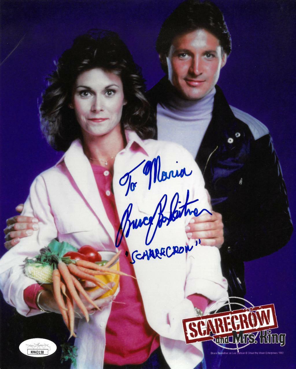 Bruce Boxleitner Signed Scarecrow & Mrs. King Autographed 8x10 Photo Poster painting JSA#MM43158