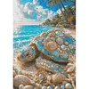 Diamond Painting -DIY Round Drill Stained Glass Sea Turtle