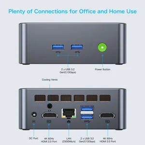 GMKtec NucBoxG1 ミニPC　N95/8GB/500GB GMKtec Intel® 12th Alder Lake N95 Mini PC--NucBox G1 99.99