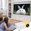 HD 1080P Mini LED Projector 1080P Home Media Player 400 Lumen 320x240 w/ Remote