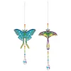 2pcs/set Crystal Sun Catcher Double-sided Diamond Painting Pendant Rainbow Chaser Hanging Kits