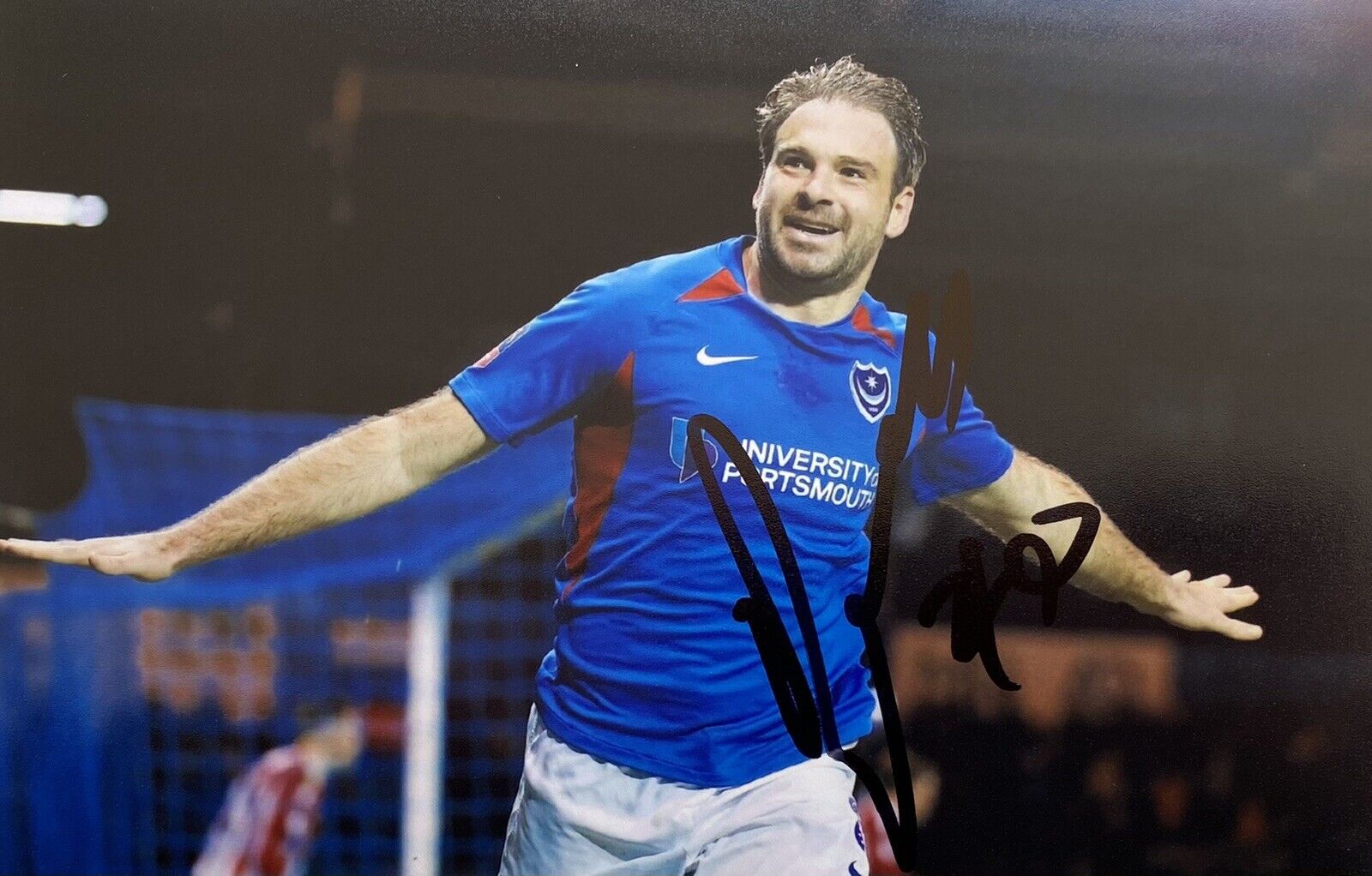 Brett Pitman Genuine Hand Signed Portsmouth 6X4 Photo Poster painting 2