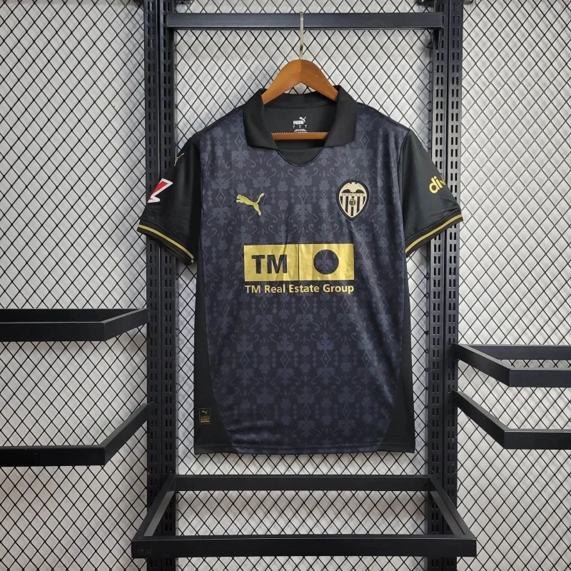 24/25 Valencia Away Football Shirt Thai Quality