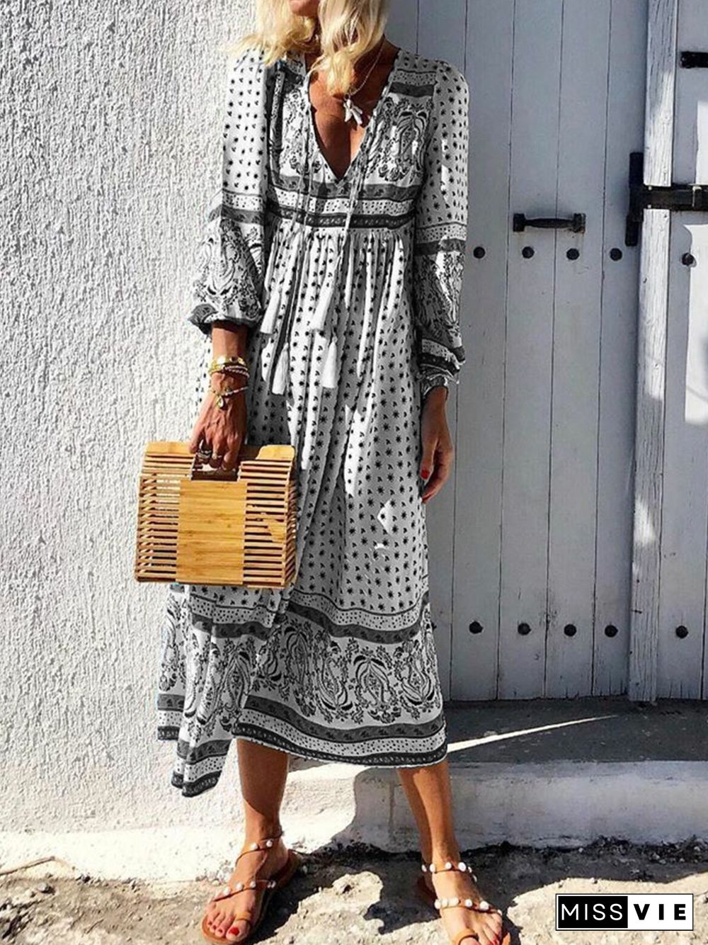 A-Line Holiday Maxi Dresses