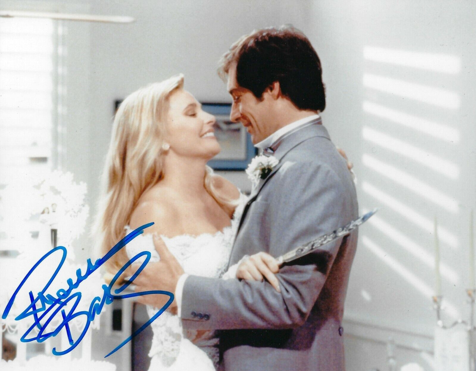 PRISCILLA BARNES SIGNED 007 JAMES BOND 8x10 Photo Poster painting 1 - UACC & AFTAL RD AUTOGRAPH