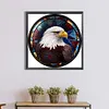 4pcs Diamond Painting -DIY Round Drill Stained Glass Animal