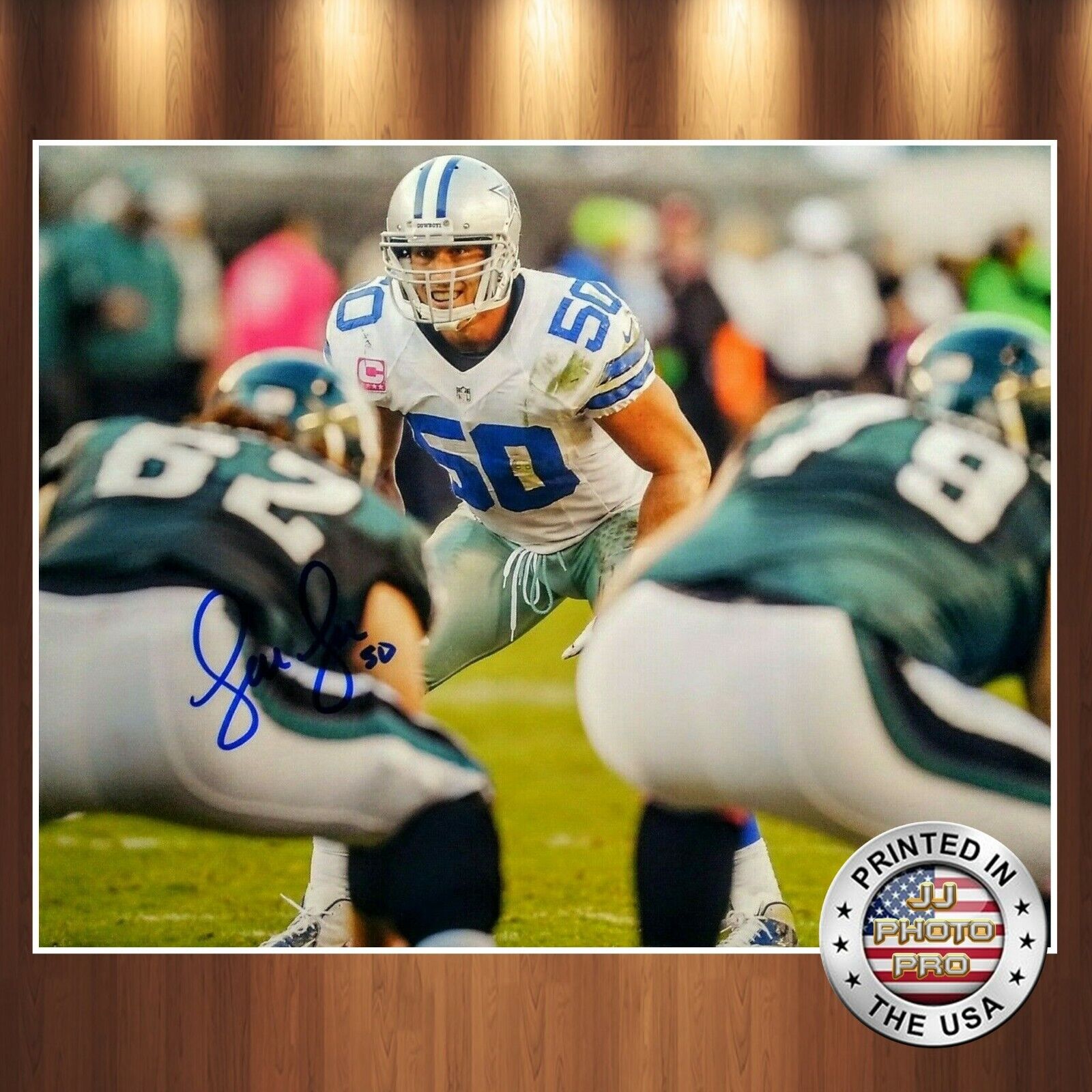 Sean Lee Autographed Signed 8x10 Photo Poster painting (Cowboys) REPRINT