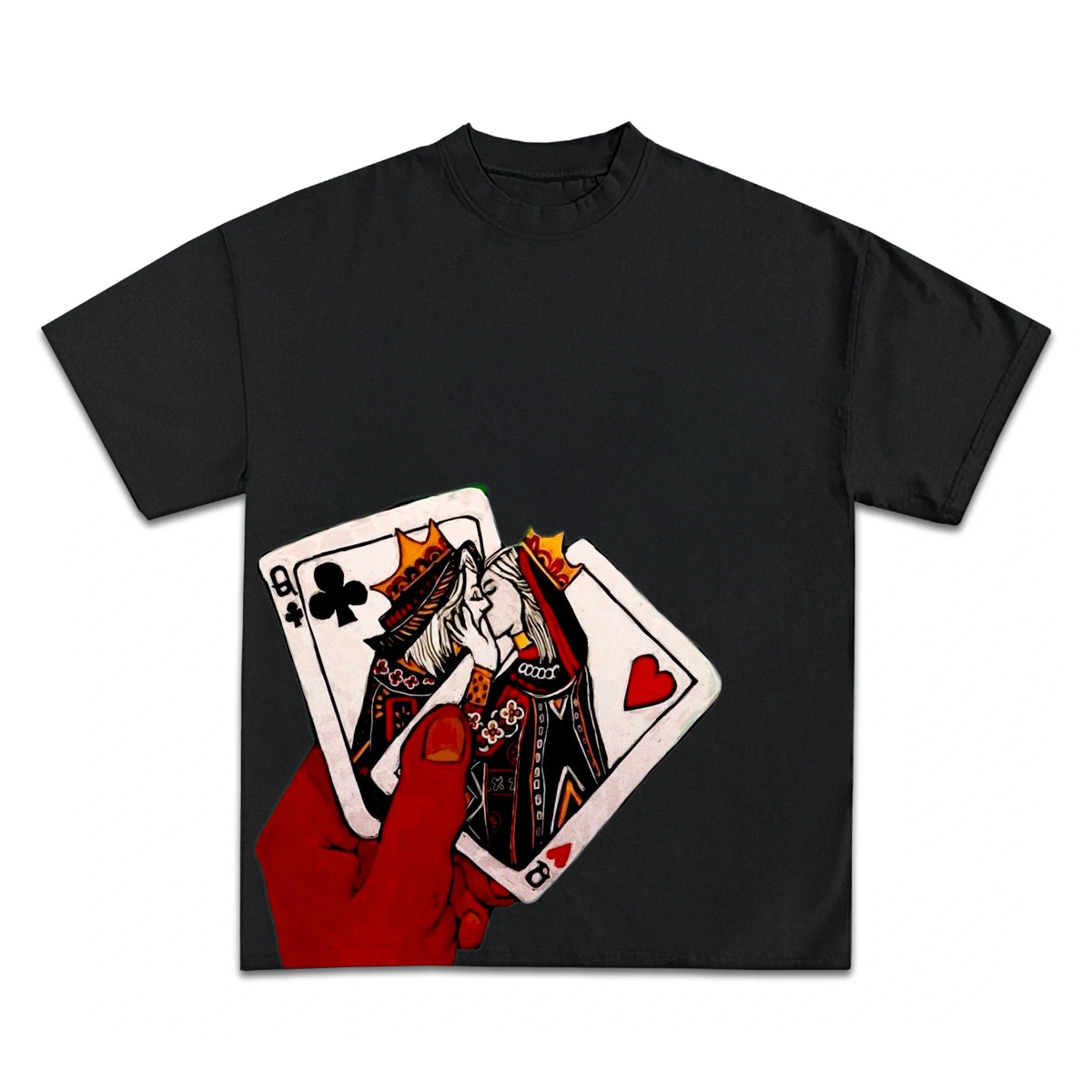 Playing Card Illustration T-shirt