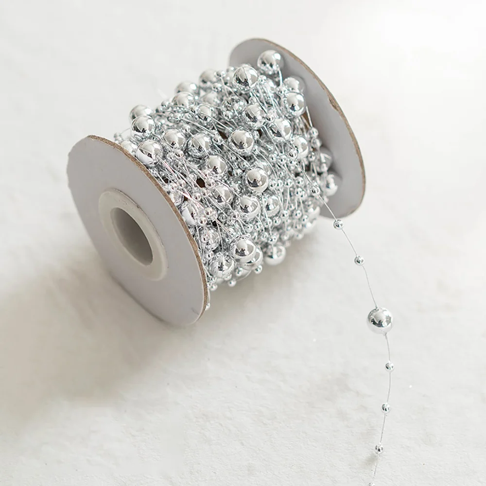 Christmas gypsophila pearl festive decoration bead string DIY accessories