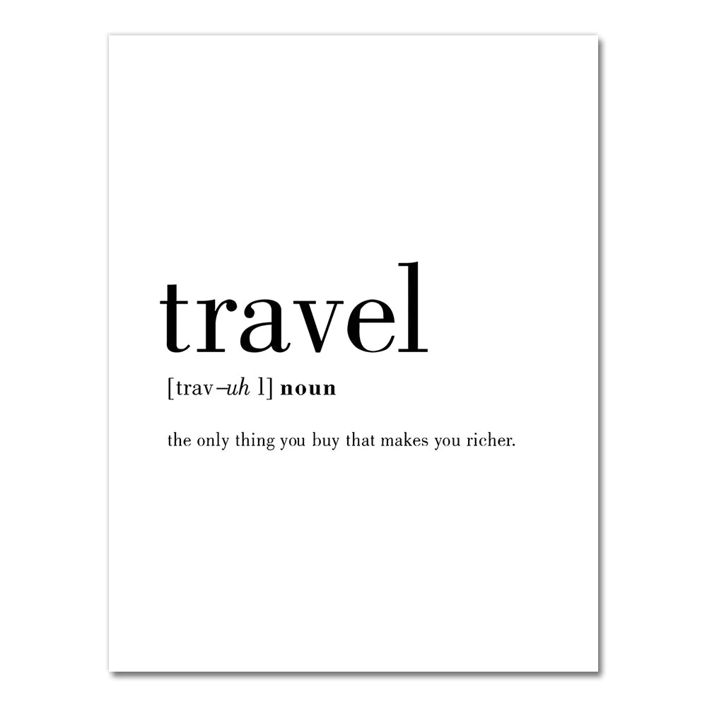 AIRPORT BOARD Destination Board Posters and Prints , Travel Board Quote Art Canvas Painting Pictures Honeymoon Travel Decoration