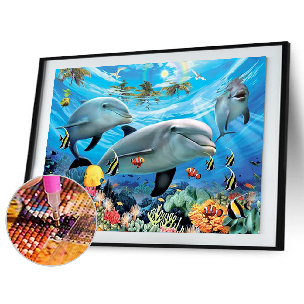 

(Multi-Size) Deer - Round/Square Drill Diamond Painting - 30*40CM, Square diamond 30*40cm, 501 Original