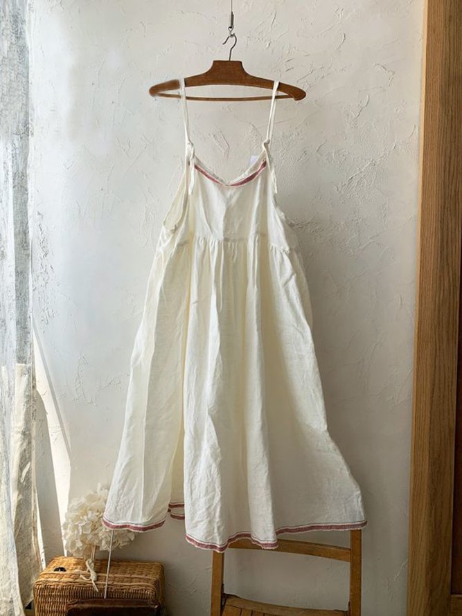 Vintage Plain Dresses Zaesvini