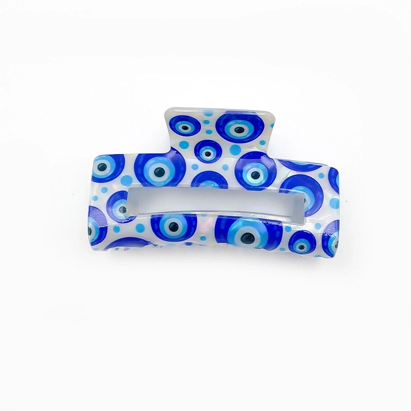 Women’s Casual Minimalist Eye PVC Hair Claws