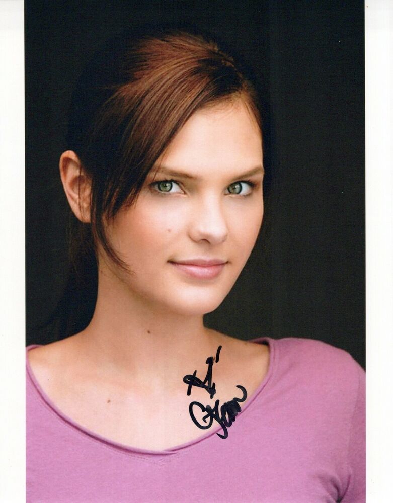 Cassandra Jean glamour shot autographed Photo Poster painting signed 8x10 #4