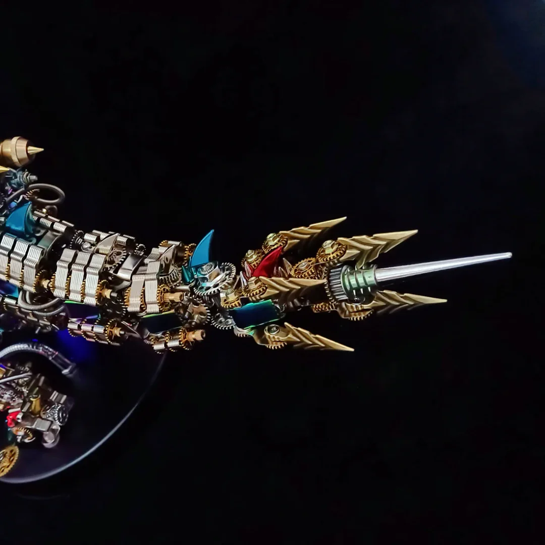 Zestaw Modelu 3D Mechaniczny Latający Smok Dragon Zestaw Modelu 3D Mechaniczny Tyranozaur Rex