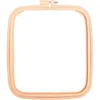 Square Embroidery Hoop Plastic Cross Stitch Hoop for Embroidery and Cross Stitch