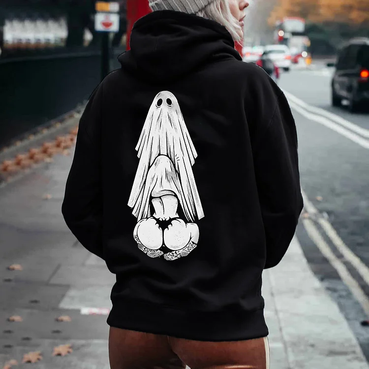 Butt Temptation Printed Women's Hoodie