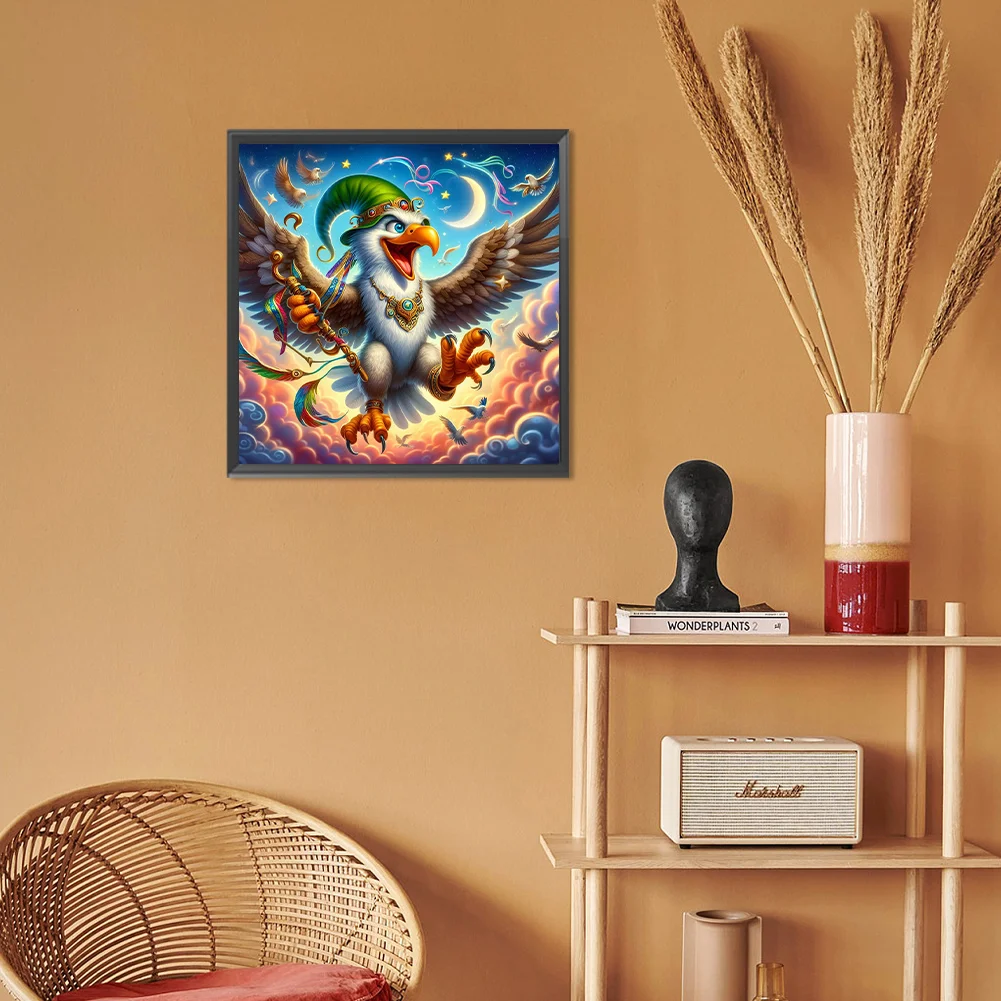 Diamond Painting - Full Round Drill - Eagle(Canvas|30*30cm)
