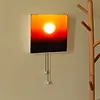 Personal DIY Photo Frame Sunset Light
