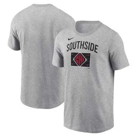 Men's Chicago White Sox  Gray 2025 City Connect Arched Team Phrase T-Shirt