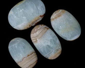 pornhint Pornhint 424 Grams Best Quality Blue Caribbean Calcite Palms