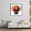 Disney Princess Love-11CT Stamped Cross Stitch 40*40cm/15.75*15.75in tapestrymarket