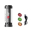 5-in-1 Rechargeable EDC Camping Light, Mini Flashlight, Ambient Light, and Signal Light Waterproof and Lightweight, Perfect for Hiking, Outdoor Activities, and Emergencies