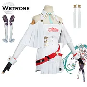 [Wetrose] In Stock Miku Racer Dress Outfit Cosplay Costume