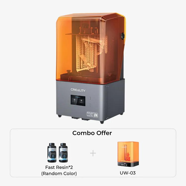 HALOT-MAGE PRO 8K Resin 3D Printer Basic Combo