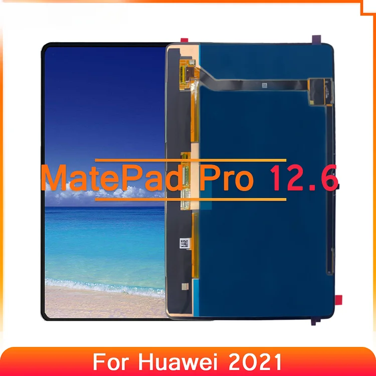 12.6" For Huawei MatePad Pro  2021 WGR-W09 WGR-W19 WGR-AN19 LCD Display Touch Screen Digitizer Assembly Replacement Parts Tested