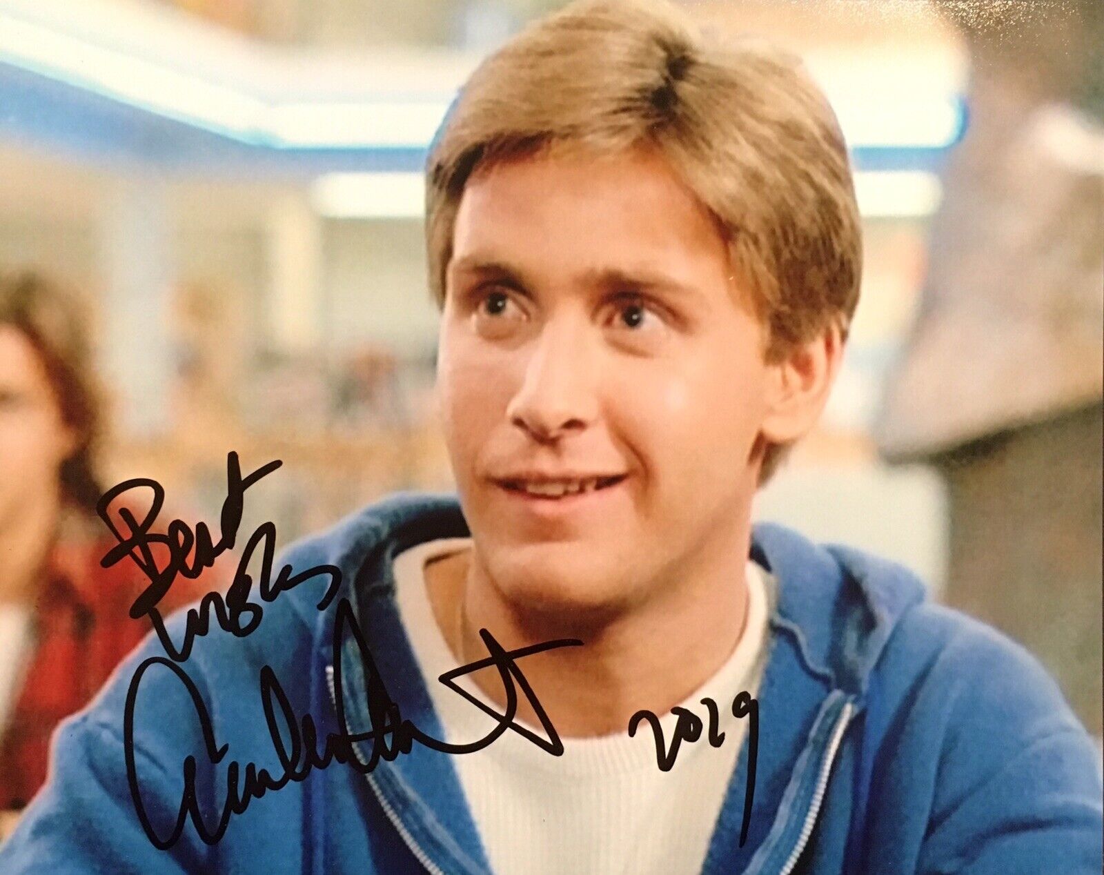 EXACT PROOF! EMILIO ESTEVEZ Signed Autographed 8x10 Photo Poster painting THE BREAKFAST CLUB