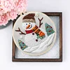 Christmas Snowman-Embroidery Kit