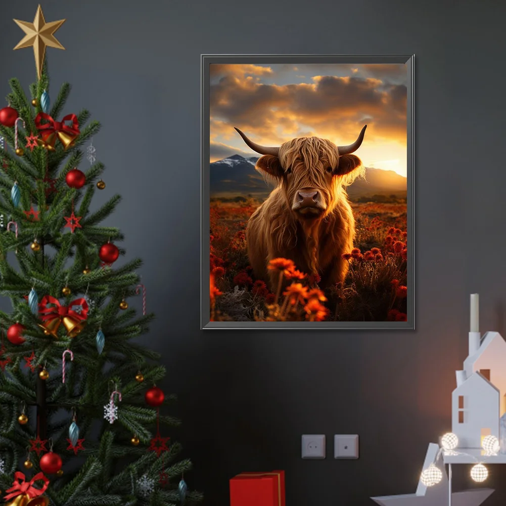 Diamond Painting - Full Round Drill - Yak(Canvas|30*40cm)