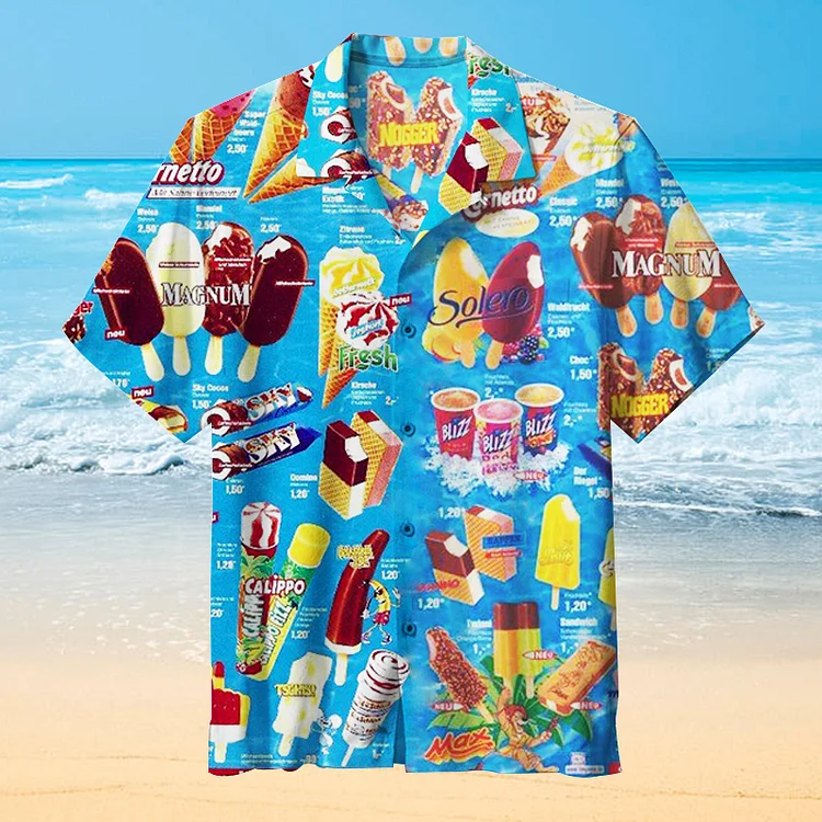 Ice Cream | Unisex Hawaiian Shirt