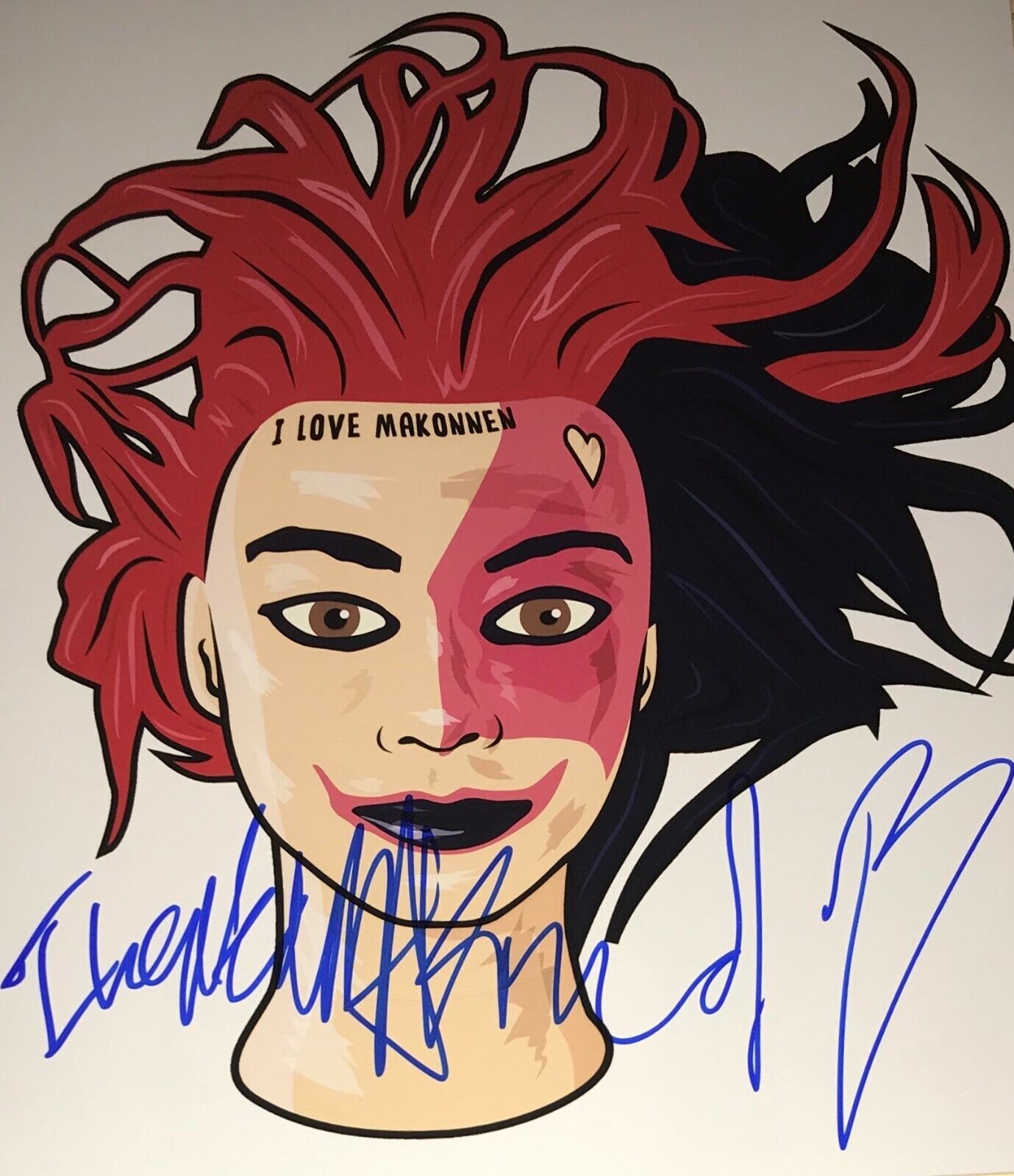 ILoveMakonnen Rapper Signed 8x10 Photo Poster painting Autographed COA E6