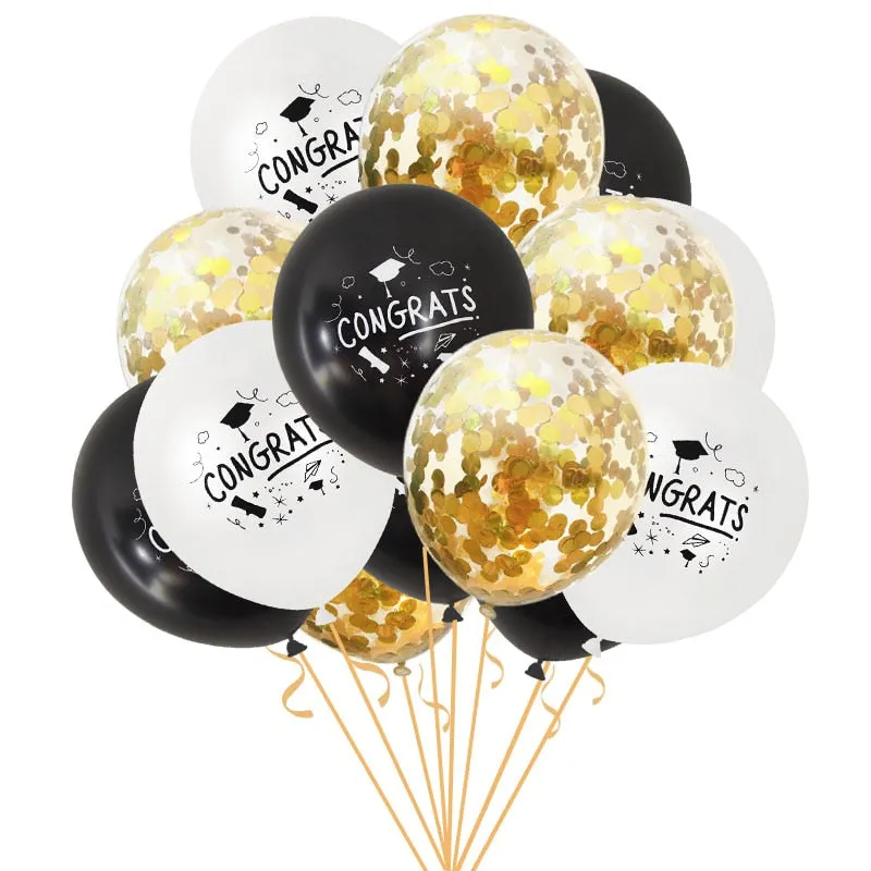 Graduation Balloons 2022 Graduation Party Decorations Congrats Grad Banner Graduation Backdrop Class Of 2022 Photo Booth Props
