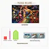 Beauty 2027 DIY Diamond Painting Calendar for Adults Wall Ornaments Diamonds Arts Dates 11.81x9.45 Inch Gem Painting Art Walls Date for Home Business Office Planning Decor