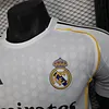 Joyfball 2025/2026 Player Version Real Madrid Home Football Jersey（The player version jersey is a bit tight, please pay attention to the size selection）