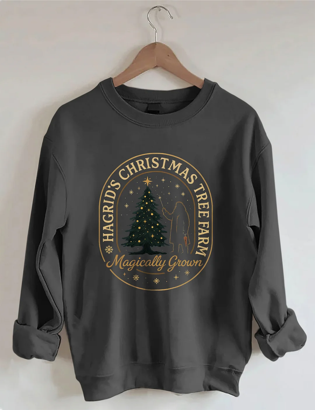 Hagrid Christmas Tree Farm Sweatshirt