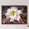 uk.everydayedeals (Limited Stock)Cross Stitch - 11ct Stamped - Fleur abstraite (60*45cm)