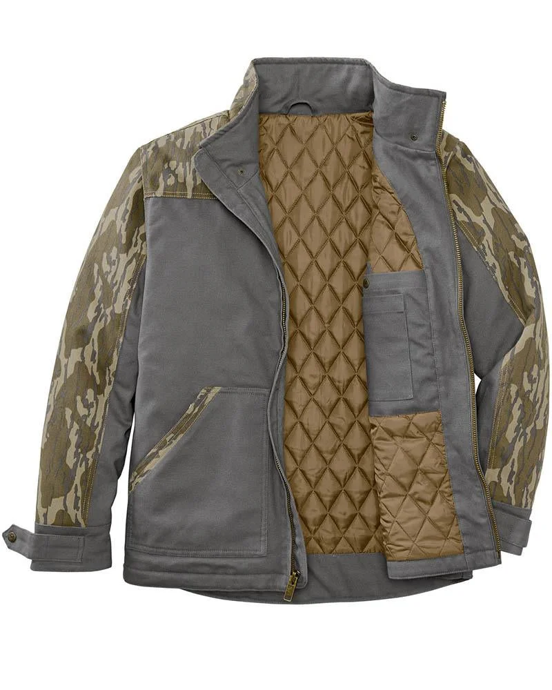 Men's quilted jacket shirts