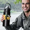1200ml Insulated Bottle BPA Free Portable Coffee Mug Portable Tumbler for Sports